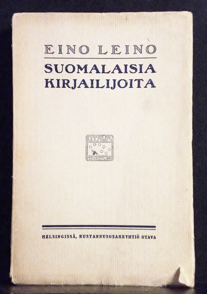 Eino Leino Suomalaisia kirjailijoita. Pikakuvia (1909)