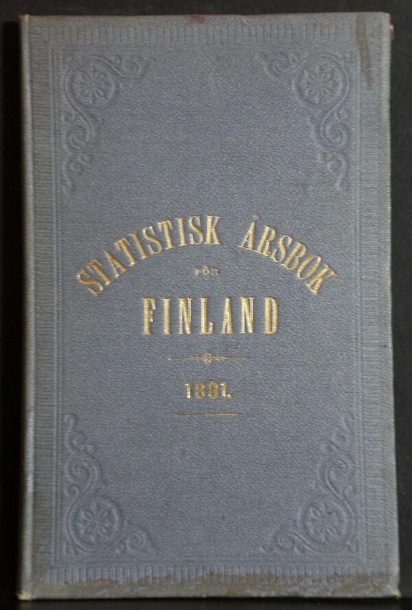 Statistisk årsbok för Finland 1881