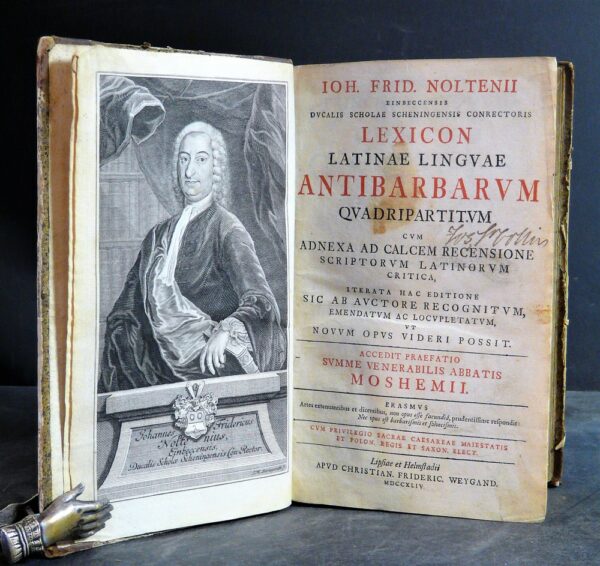 Ioh. Frid. Noltenii Lexicon Latinae Lingvae Antibarbarum Qvadripartitum (1744)
