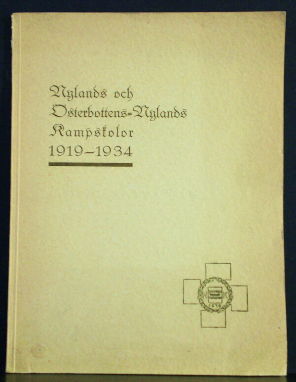 Nylands och Österbotten- Nylands Kampskolor 1919-1934