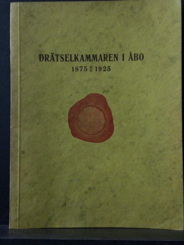 Turku - Åbo: Drätselkammaren i Åbo 1875-1925 - kaupungit