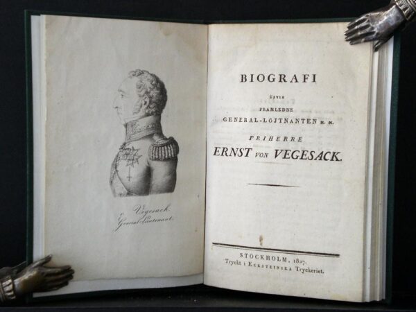Biografi öfver framledne general-löjtnanten m.m. friherre Ernst von Vegesack (1827)