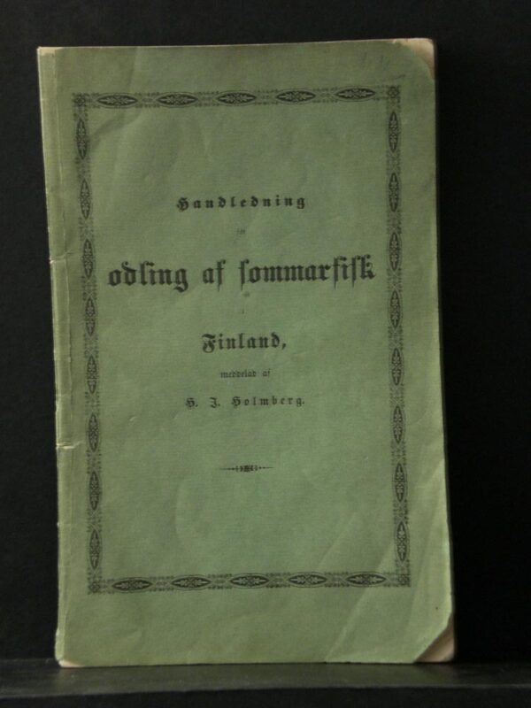Handledning för odling av sommarfisk i Finland (1860)