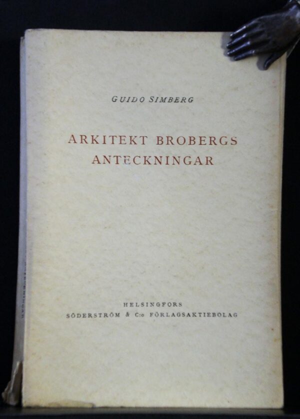 Simberg, Guido: Arkitekt Brobergs anteckningar