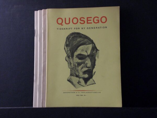 Quosego. Tidskrift för ny generation I-IV (1928)