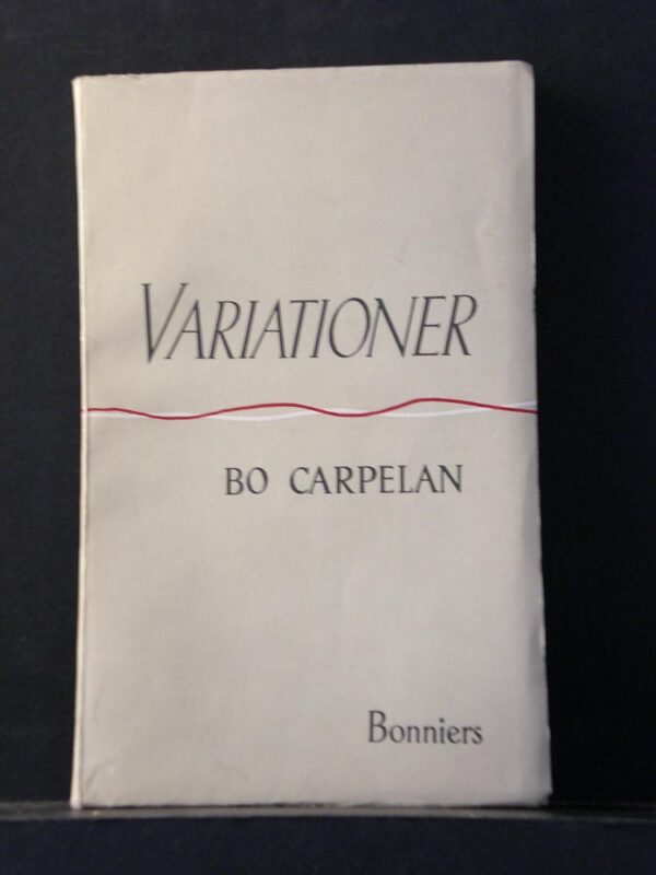 Bo Carpelan Variationer (1950)