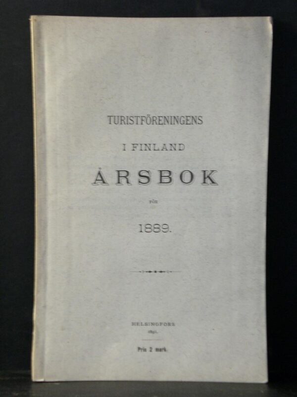 Turistföreningens i Finland årsbok för 1889