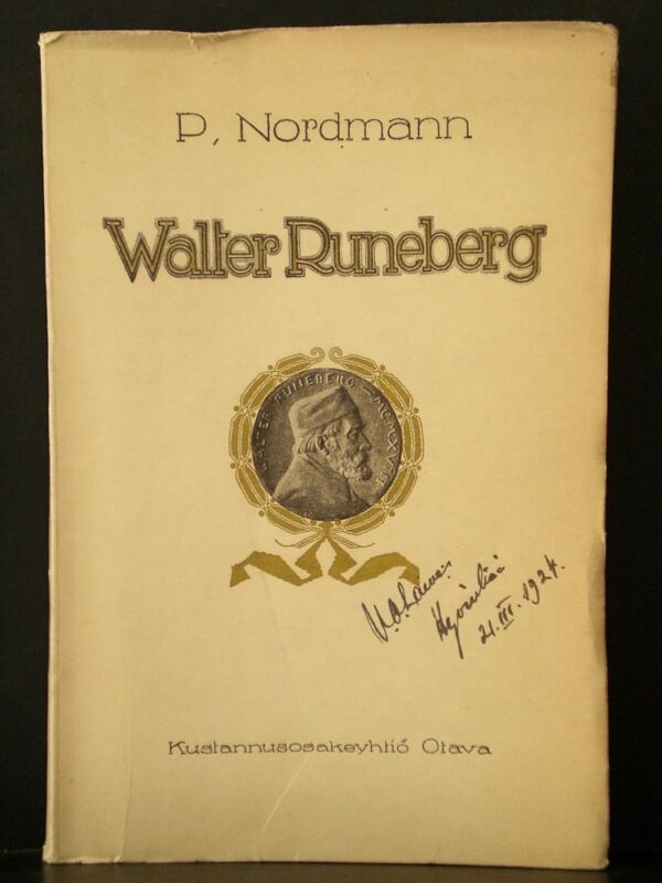 Nordmann, P.: Walter Runeberg 1838-1918. Lisiä taiteilijaelämäkertaan