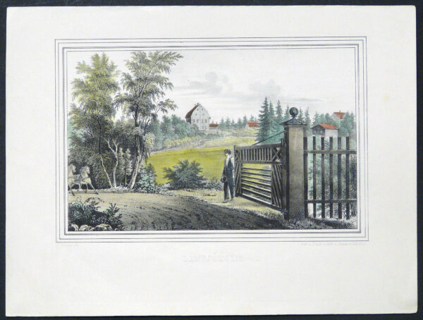 Lemsjöholm - Lempisaari. Finland framstäldt i teckningar (1845)