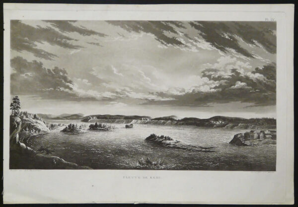 A. F. SKJÖLDEBRAND Fleuve de Kemi (1801)