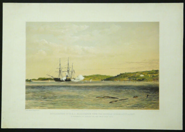 King, Henry B.: Engagement of H.M.S. Magicienne with the Russian horse artillery, at Ravensari, in Finland on the 7th. of June 1855