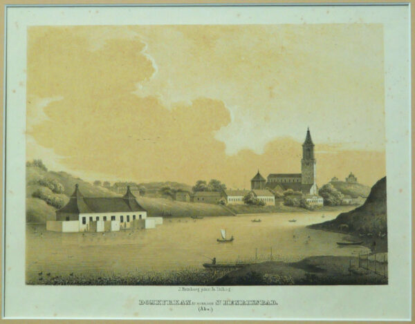 Reinberg, J.: Domkyrkan åt norr, och St: Henriksbad