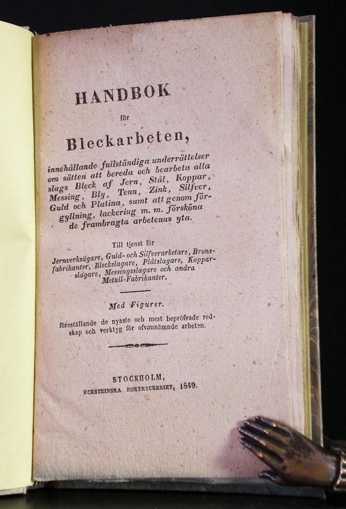 Handbok för bleckarbeten