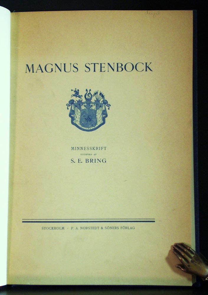 Magnus Stenbock. Minnesskrift på 200 -årsdagen af slaget vid Helsingborg (1919)