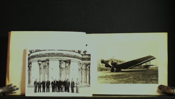 Zur Erinnerung an den Besuch in den Junkers Flugzeug- und Motorenwerken A. G. (1942)