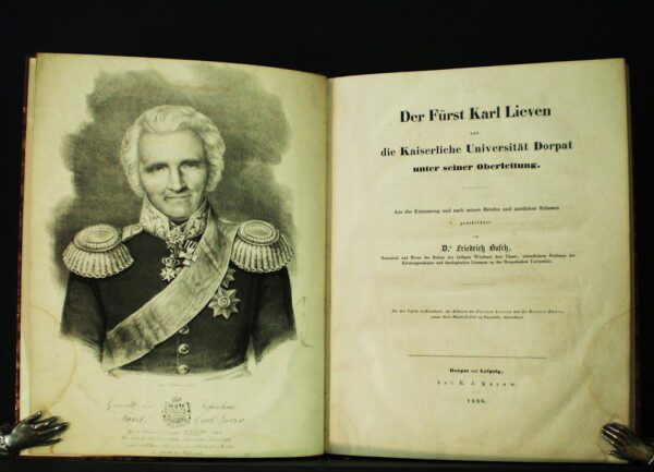 Der Furst Karl Lieven und die Kaiserliche Universität Dorpat unter seiner Oberleitung (1846)