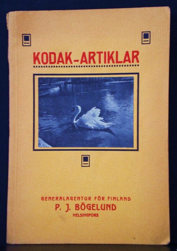 Katalog öfver Kodak-artiklar (1914)