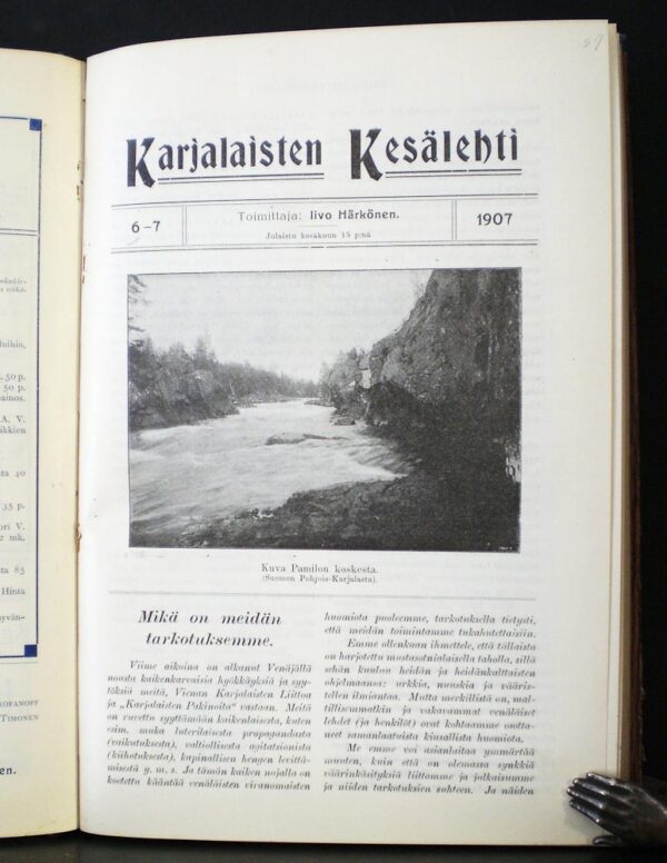 Karjalaisten Pakinoita (1907)