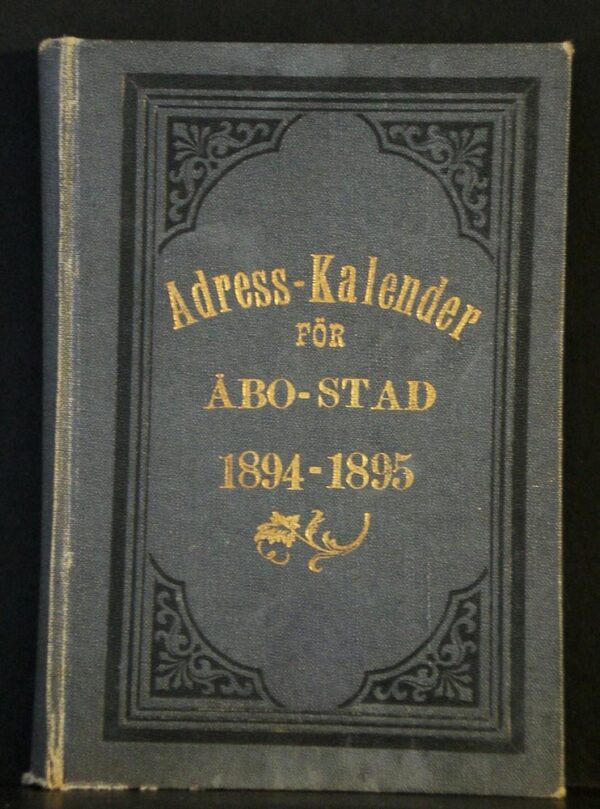 Adress-kalender för Åbo stad 1894-1895