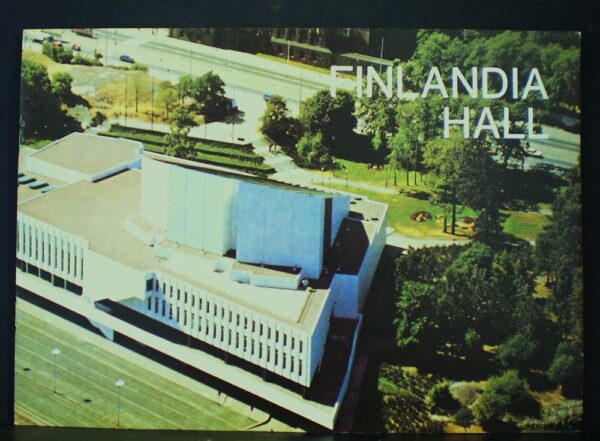 Helsinki - Helsingfors: Finlandia Hall - Finlandia-Halle - kaupungit