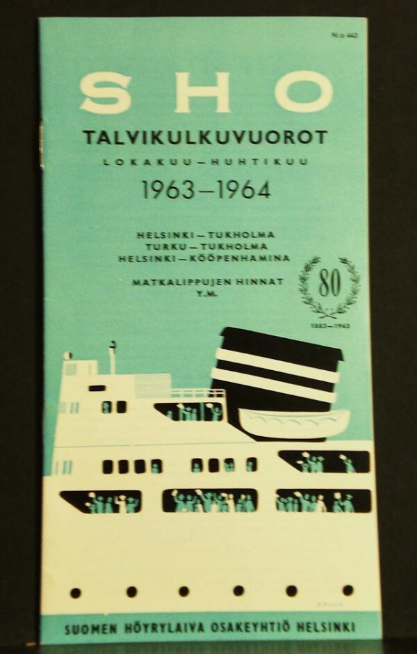 F Å A Vinterturlista, oktober-april 1963-1964