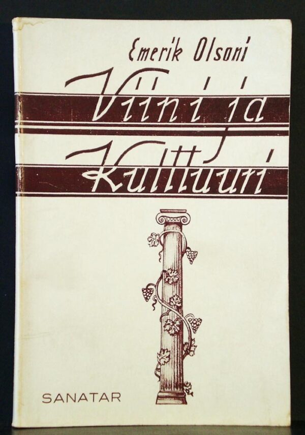 Emerik Olsoni Viini ja kulttuuri (1938)