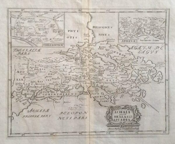 Cluverius, P.: Achaia quae et Hellas hodie Livadia