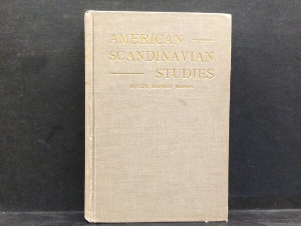 American Scandinavian Studies (1925)