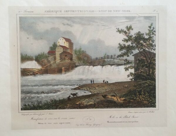 Milbert, J.: Mills on the Black River