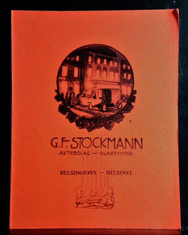 G. F. Stockmann aktiebolag - osakeyhtiö. Katalog - Hinnasto. A, No 2