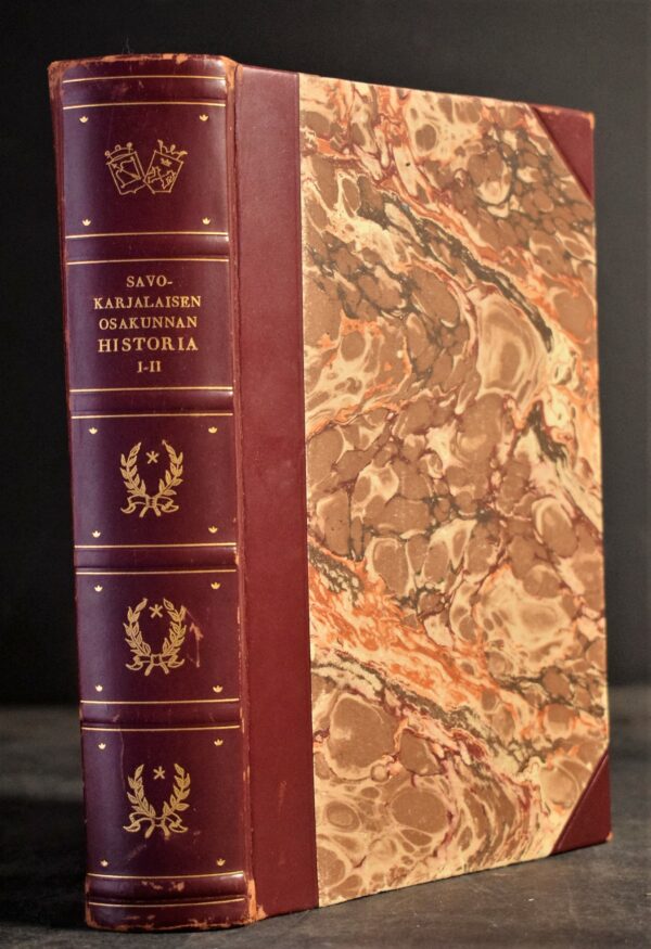 Waris, Heikki - Ruutu, Martti: Savo-Karjalaisen osakunnan historia I-II. I: 1833-1852. II: 1857-1887