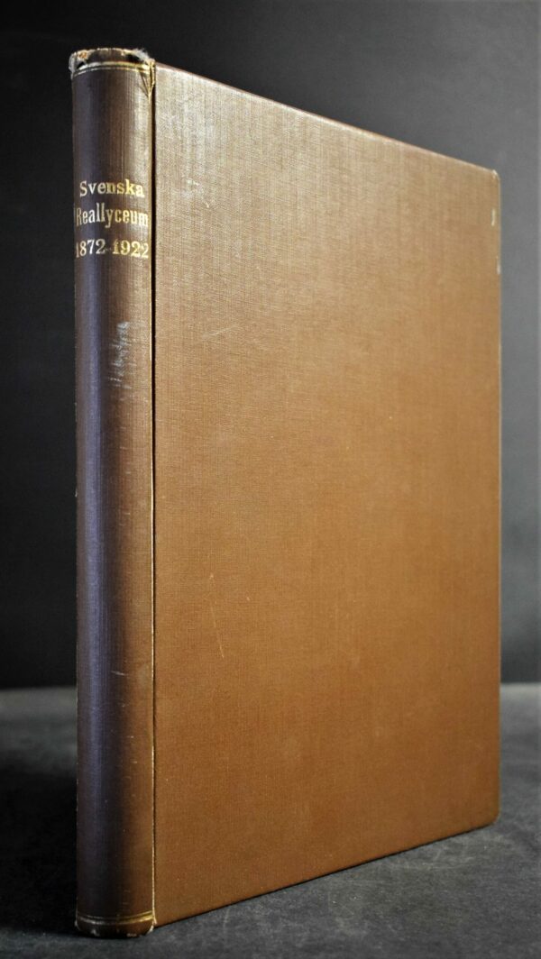 Reallyceum. Svenska Reallyceum. Svenska Lyceum 1872-1922