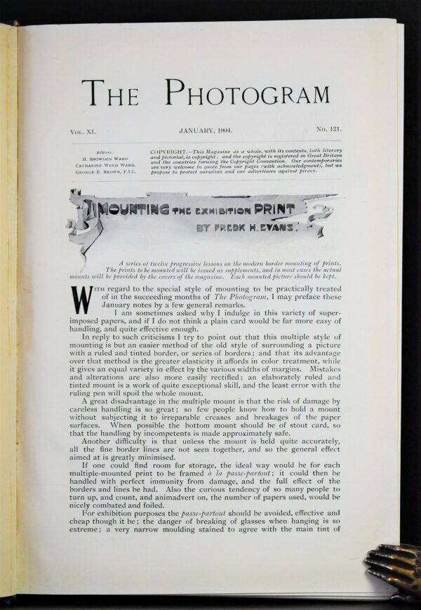 The Photogram. Volume XI. 1904