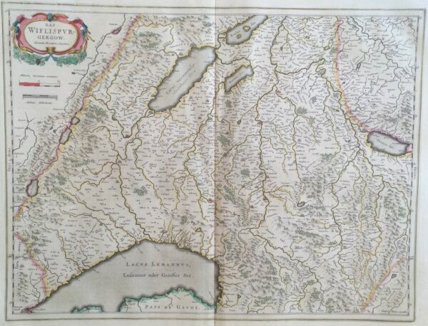 Blaeu, W. J. - Mercator: Das Wiflispurgergow