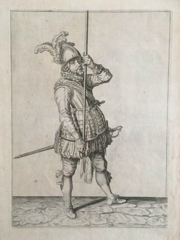 De Gheyn II, Jakob (1565-1629): Soldier. Soturi. Krigare