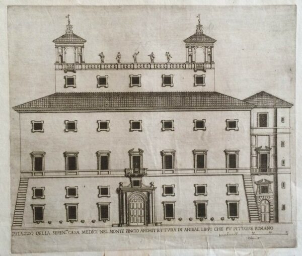 Ferrerio, P.: Palazzo della Seren. Casa Medici nel Monte Pincio