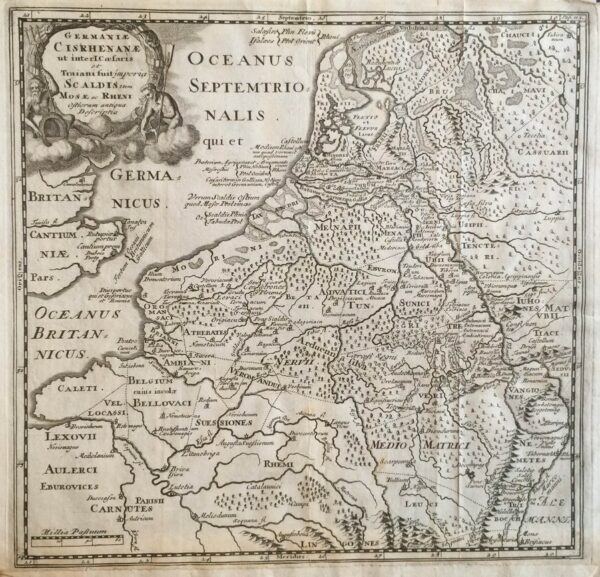 Cluverius, P.: Germaniae Cisrhenanae ut ineter I Caesaris et Traiani Suit imperia Scaldis Item Mose ac Rheni