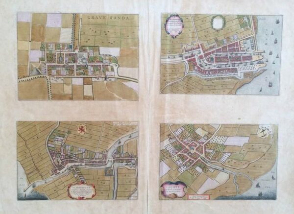 Blaeu, J.: Grave Sanda - Delfshaven - Vlaerdingen - Goeree