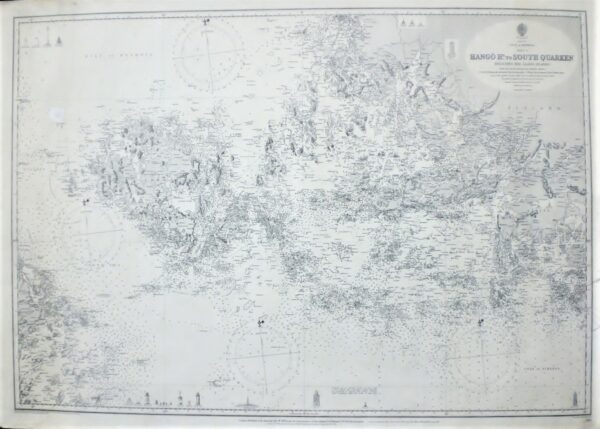 Hangö Hd. to south Quarken including the Åland Islands (1897)