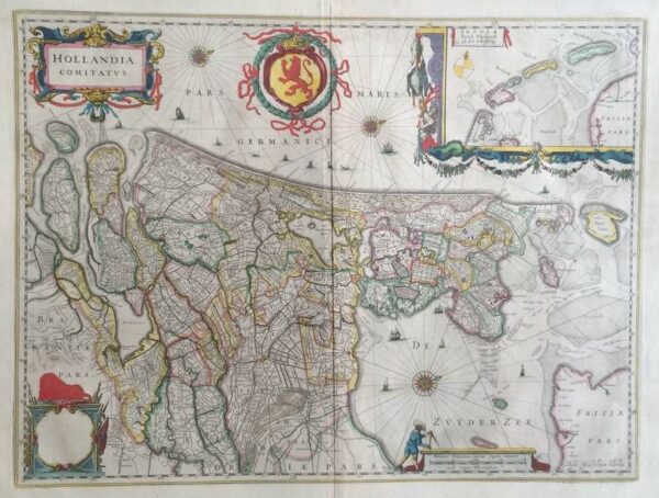 Blaeu, W.J.: Hollandia comitatus