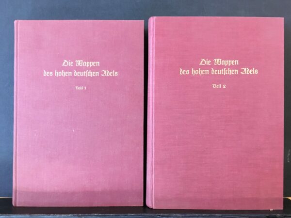 Die Wappen des hohen deutschen Adels. Teil 1 & 2