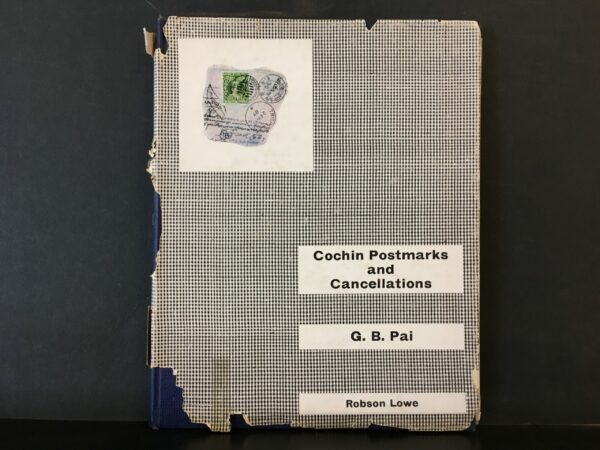Pai, G. B.: Coching postmarks and Cancellations