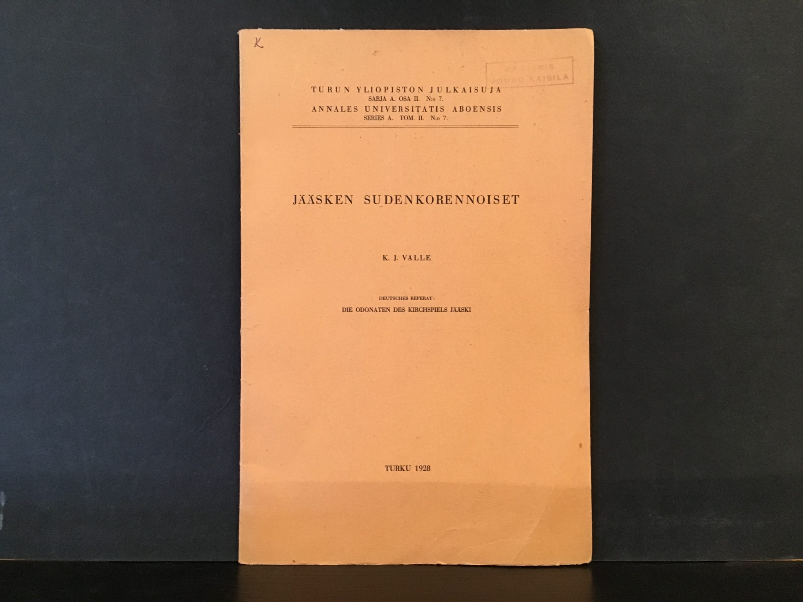 Valle, K. J.: Jääsken sudenkorennoiset