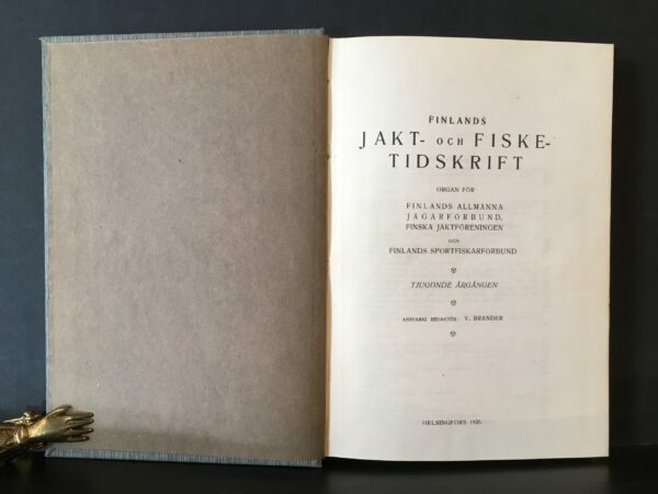 Finlands Jakt- och Fisketidskrift 1925