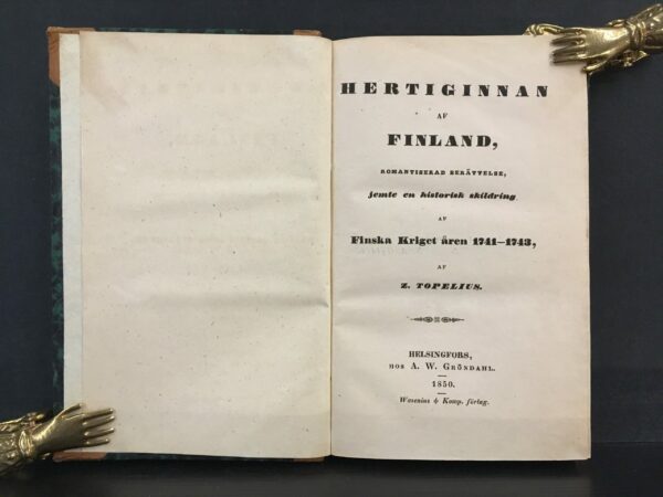 Zacharias Topelius Hertiginnan af Finland (1850)