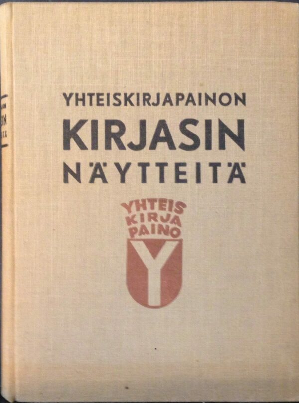 "Kirjasin näytteitä sekä ohjeita painatustöiden hoitamisessa ja korjauslukemisessa"