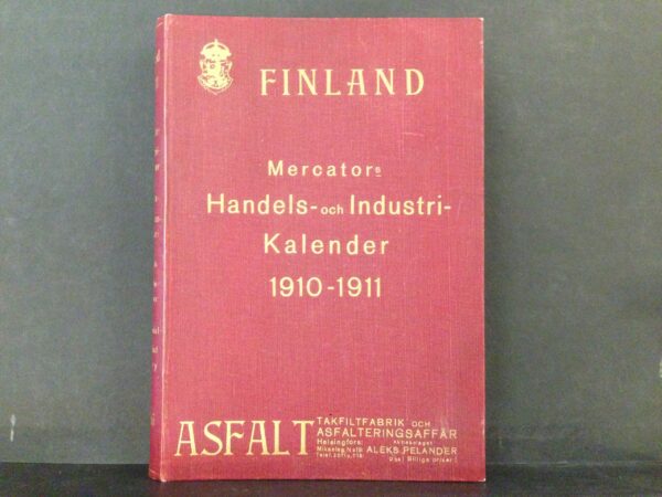 Finland Mercators Handels- och Industrikalender 1910–1911