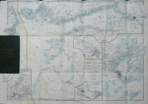 The Harbour & Entrances of Sveaborg and Helsingfors (1855)