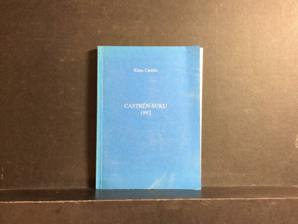 KLAUS CASTRÉN Castrén-suku 1992
