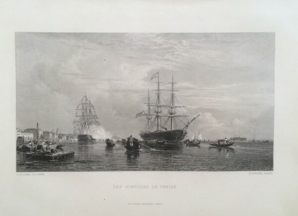 Cooke, E.W. - Cousen, C.: Les Gondoles de Venise